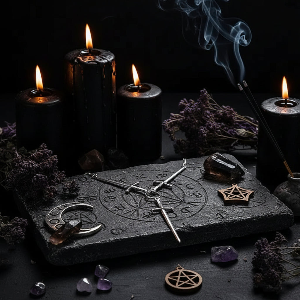 Wiccan Sword | Pendant Necklace - Sorceress Sanctuary