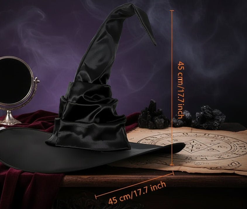 Wicked Witch Hat - Sorceress Sanctuary Spider style / Free size-Batwing style / Free size-Basic model / Free size