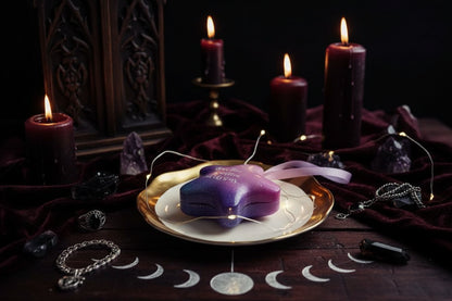 Wish Star Tin - Sorceress Sanctuary Aurora-Blue-Red-Apple Green-Marble