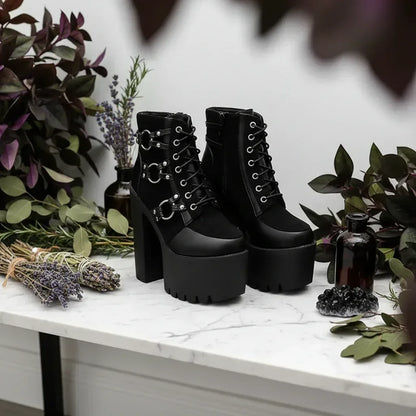 Witch Ascension Boots - Sorceress Sanctuary Black / 34-Black / 35-Black / 36-Black / 37-Black / 38
