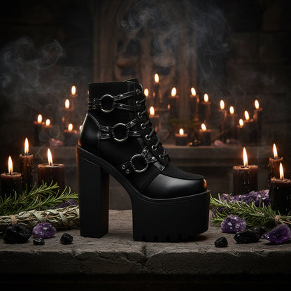 Witch Ascension Boots - Sorceress Sanctuary Black / 34-Black / 35-Black / 36-Black / 37-Black / 38