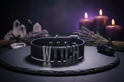 Witch Choker - Sorceress Sanctuary black-gold