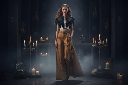 Witch Feather Cape - Sorceress Sanctuary 1
