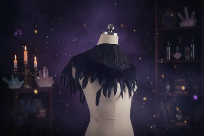 Witch Feather Cape - Sorceress Sanctuary 1