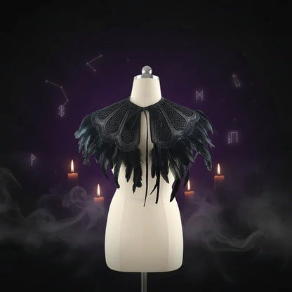 Witch Feather Cape - Sorceress Sanctuary 1