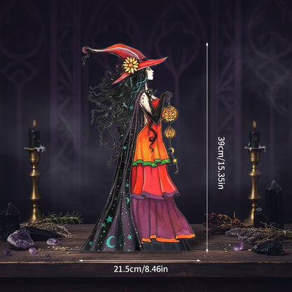 Witch Garden Sign - Sorceress Sanctuary 30X17.8cm-39X21.5cm
