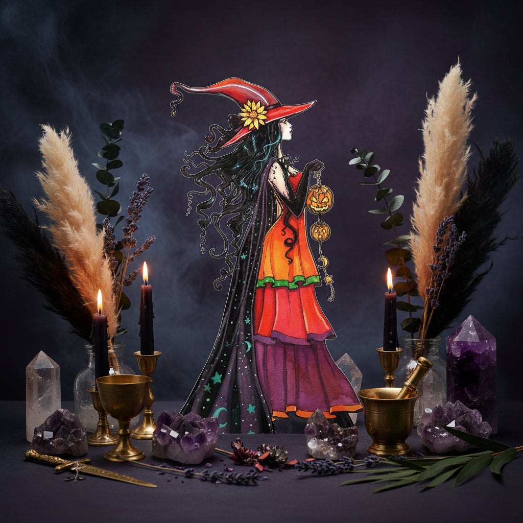 Witch Garden Sign - Sorceress Sanctuary 30X17.8cm-39X21.5cm