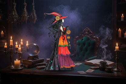 Witch Garden Sign - Sorceress Sanctuary 30X17.8cm-39X21.5cm