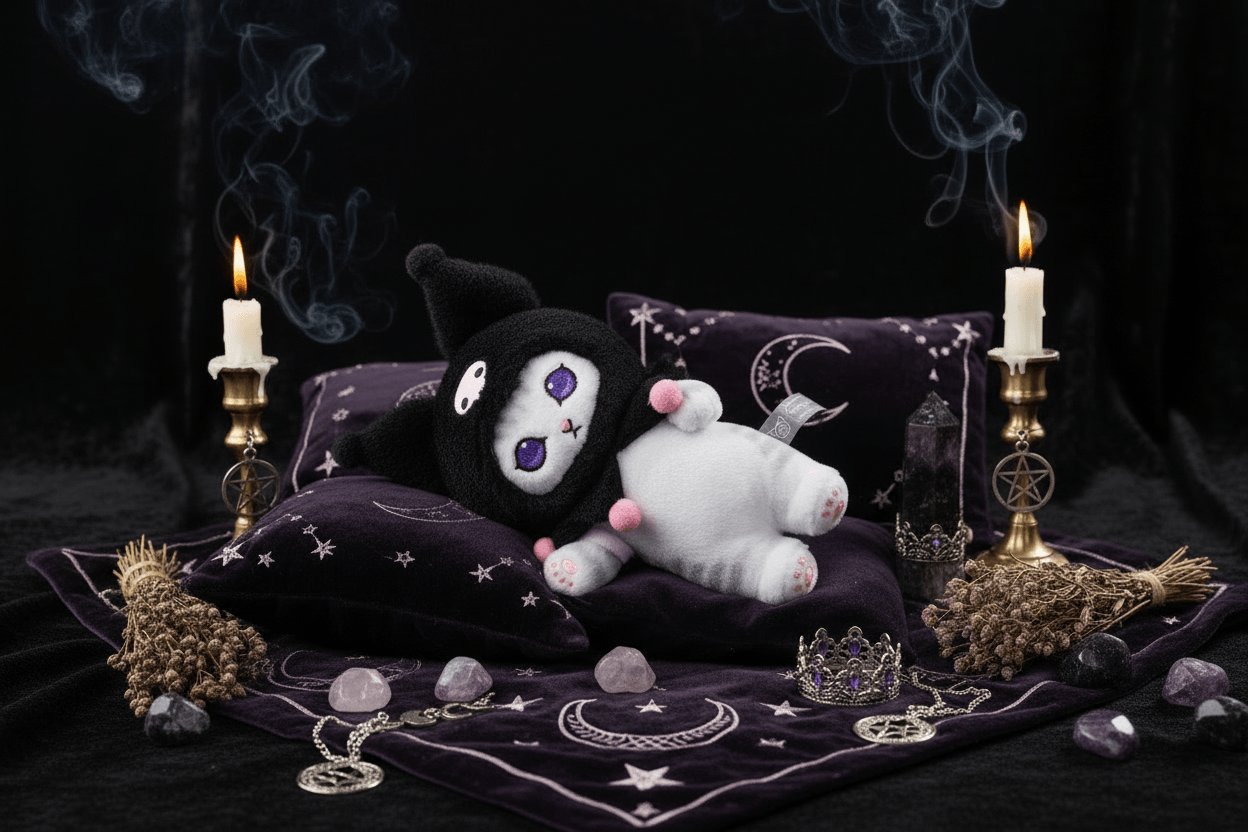 Witch Kitty Plushie - Sorceress Sanctuary 01