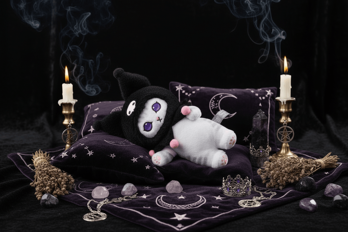 Witch Kitty Plushie - Sorceress Sanctuary 01