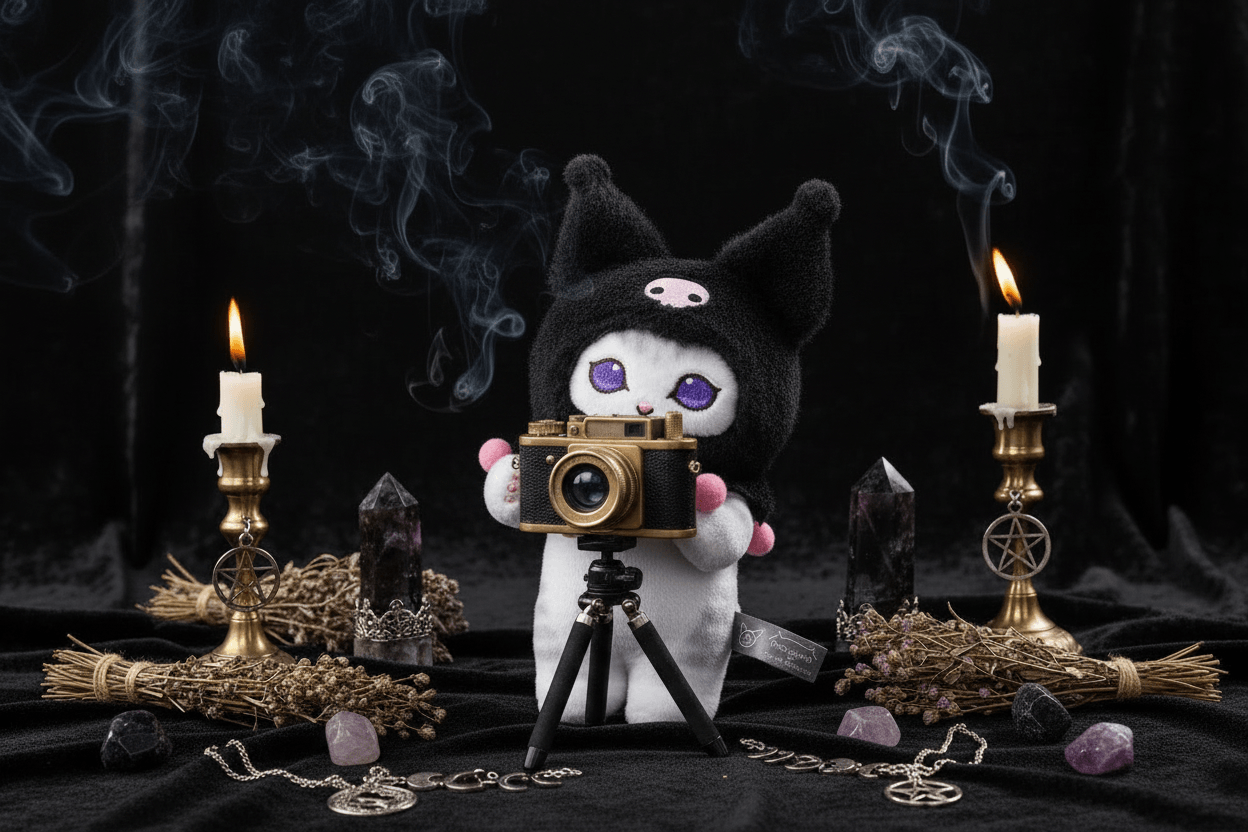 Witch Kitty Plushie - Sorceress Sanctuary 01