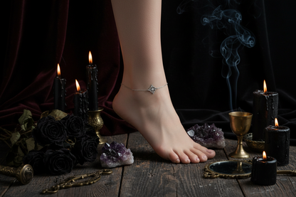 Witch Knot Anklet - Sorceress Sanctuary Gold Color