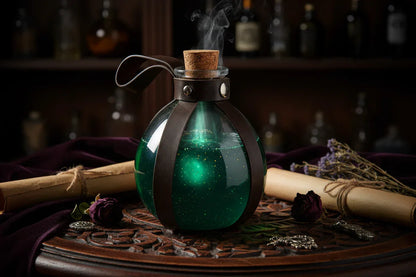 Witch Potion Bottle & Holster - Sorceress Sanctuary n/a