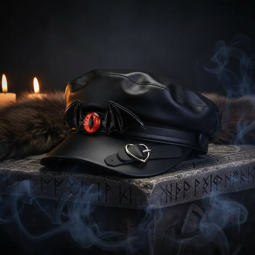 Gothic Dark Punk Harajuku Newsboy Cap Sorceress Sanctuary