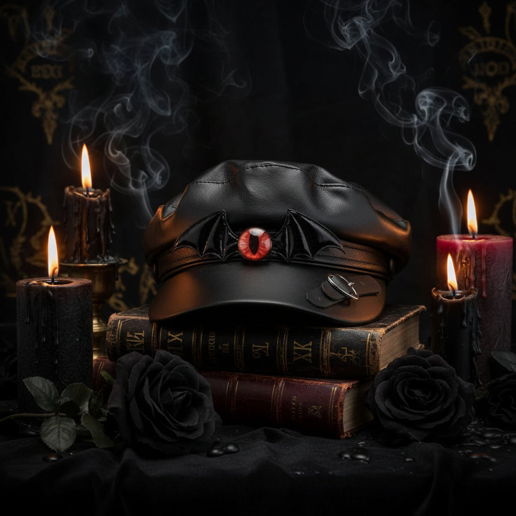 Gothic Dark Punk Harajuku Newsboy Cap Sorceress Sanctuary