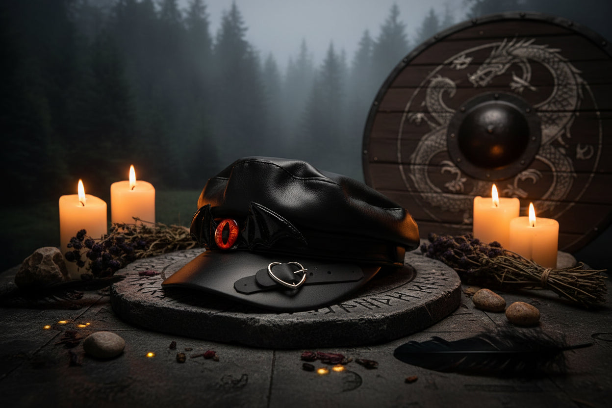 Gothic Dark Punk Harajuku Newsboy Cap Sorceress Sanctuary