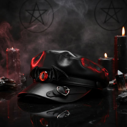 Gothic Dark Punk Harajuku Newsboy Cap Sorceress Sanctuary