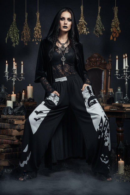 Witch Ritual Pants - Sorceress Sanctuary A / S-A / M-A / L-A / XL-A / 2XL