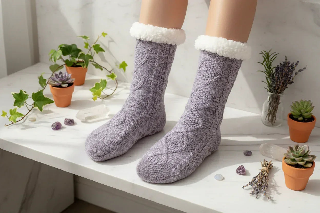 Witch Ritual Socks - Sorceress Sanctuary Prismatic Black / Free Size-Prismatic Navy Blue / Free Size-Prismatic Light Gray / Free Size-Prismatic Red / Free Size-Prismatic Pink / Free Size