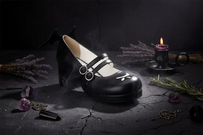 Witch Wing Heels - Sorceress Sanctuary Black / 38