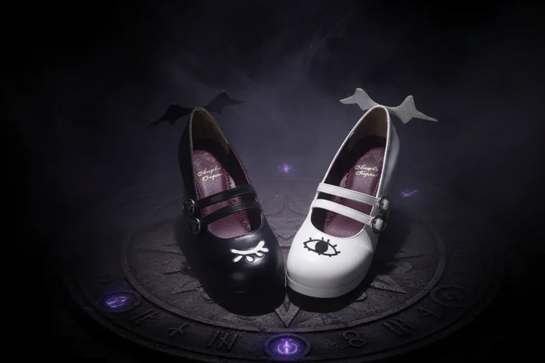 Witch Wing Heels - Sorceress Sanctuary Black / 34
