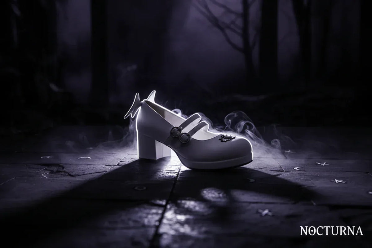Witch Wing Heels - Sorceress Sanctuary Black / 34