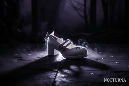 Witch Wing Heels - Sorceress Sanctuary Black / 34