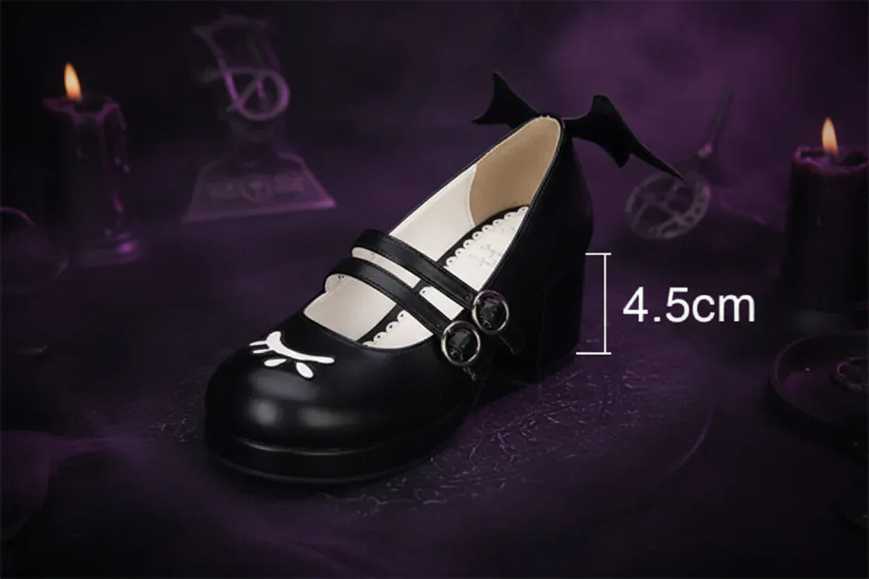Witch Wing Heels - Sorceress Sanctuary Black / 34