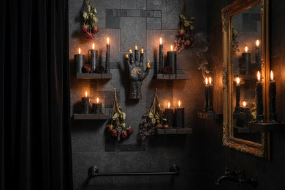 Witch's Claw - Sorceress Sanctuary Small black 15cm65212035-Black gold trumpet 15cm65212035A-Black gold 16*11*28