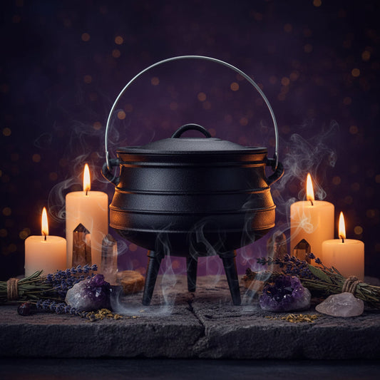 Witch's Tripod Cauldron Sorceress Sanctuary