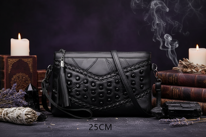 Witchcore Crossbody Bag - Sorceress Sanctuary Black