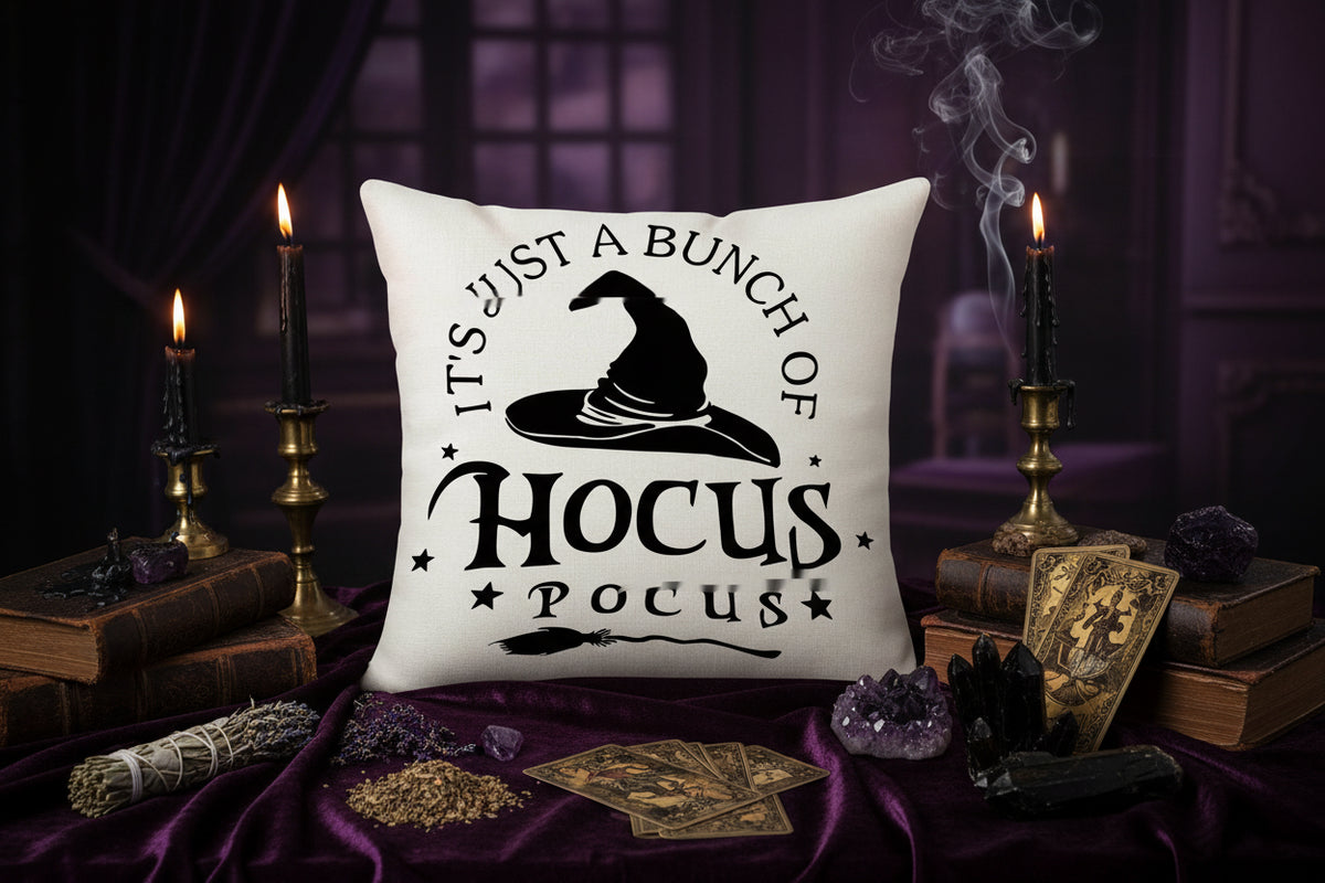 Witchcraft Pillow Covers - Sorceress Sanctuary A / 45x45cm-B / 45x45cm-C / 45x45cm-D / 45x45cm