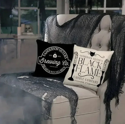 Witchcraft Pillow Covers - Sorceress Sanctuary A / 45x45cm-B / 45x45cm-C / 45x45cm-D / 45x45cm