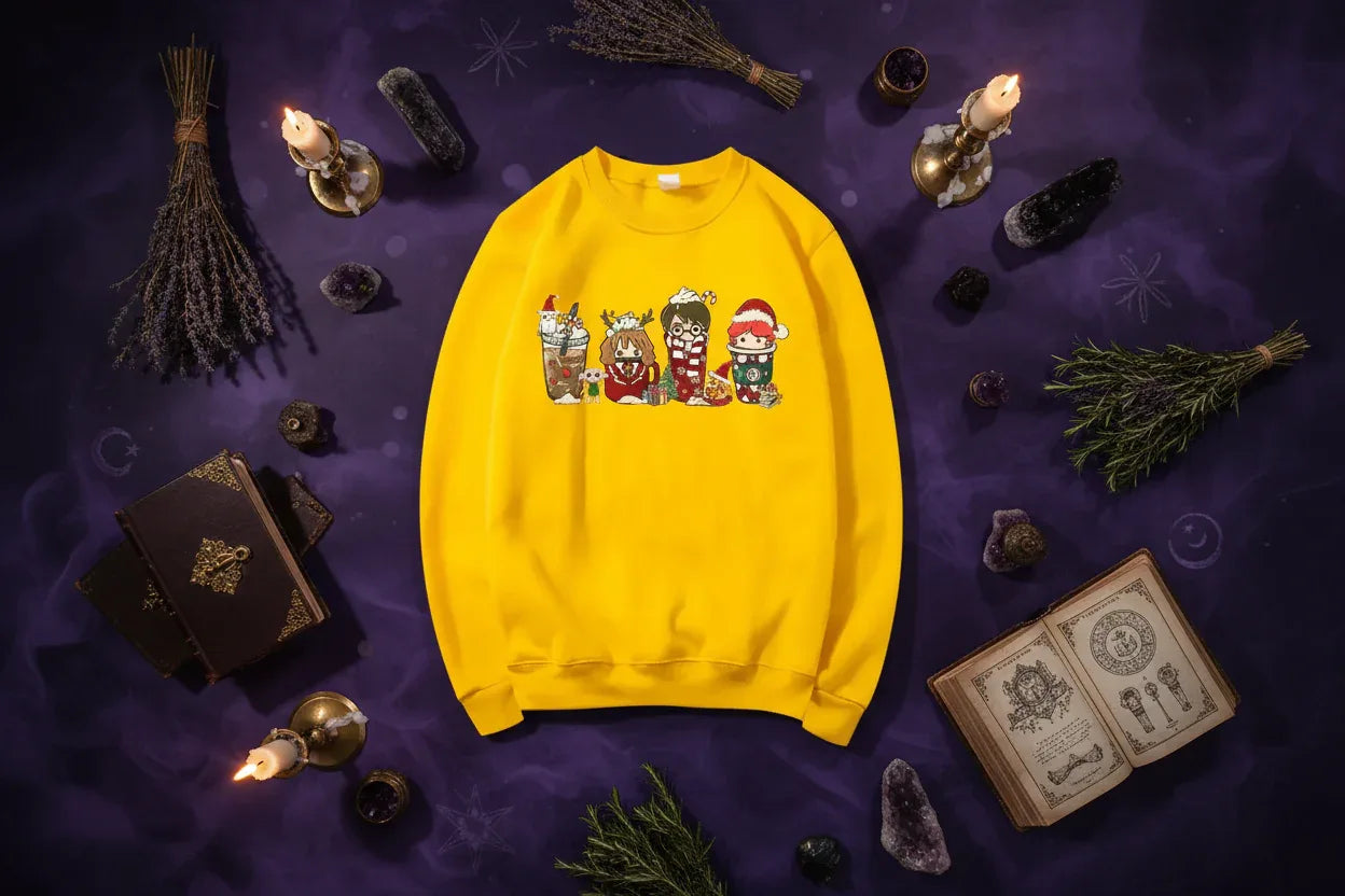 Wizard Sweatshirt - Sorceress Sanctuary Black / XS-Black / S-Black / M-Black / L-Black / XL