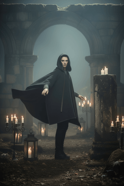 Woollen Shawl Pullover Sorceress Sanctuary