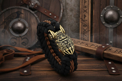 Woven Claw Bracelet - Sorceress Sanctuary Antique bronze / 21cm