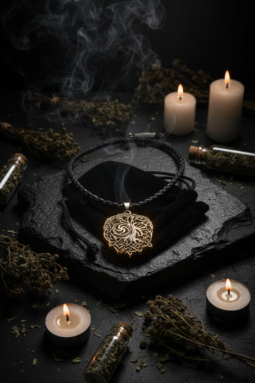 Viking Tree of Life Necklace Sorceress Sanctuary