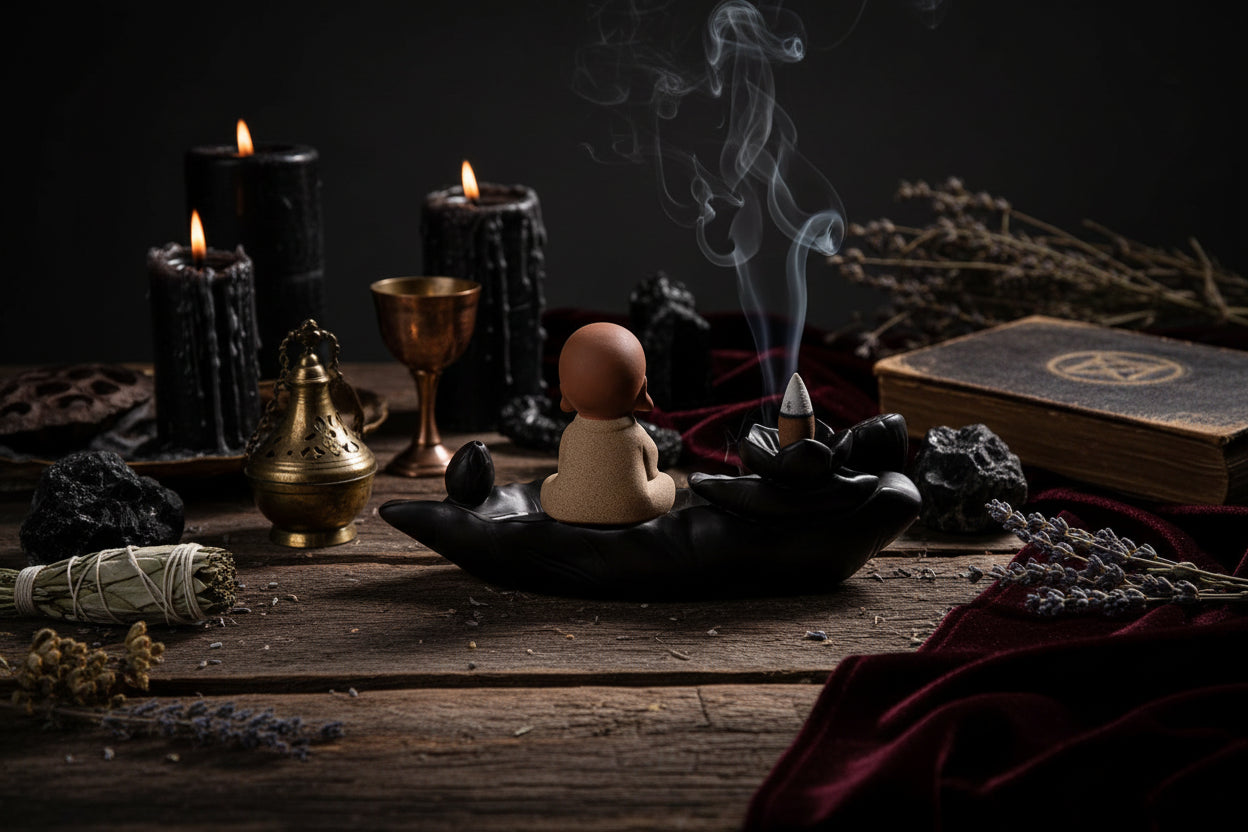 Zen Incense Burner - Sorceress Sanctuary 2Style-3Style-4Style-1Style