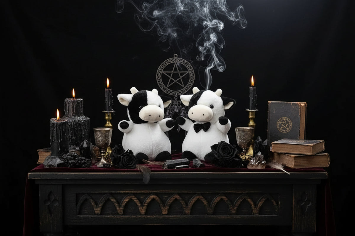 Zodiac Cow Plushies - Sorceress Sanctuary Men's Cow / 23cm/0.11kg-Female cow / 23cm/0.11kg