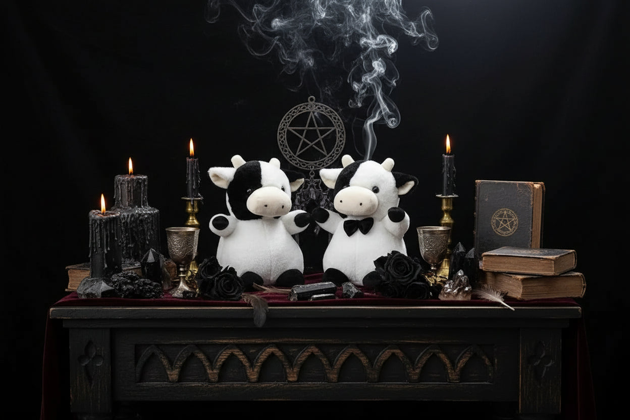 Zodiac Cow Plushies - Sorceress Sanctuary Men's Cow / 23cm/0.11kg-Female cow / 23cm/0.11kg