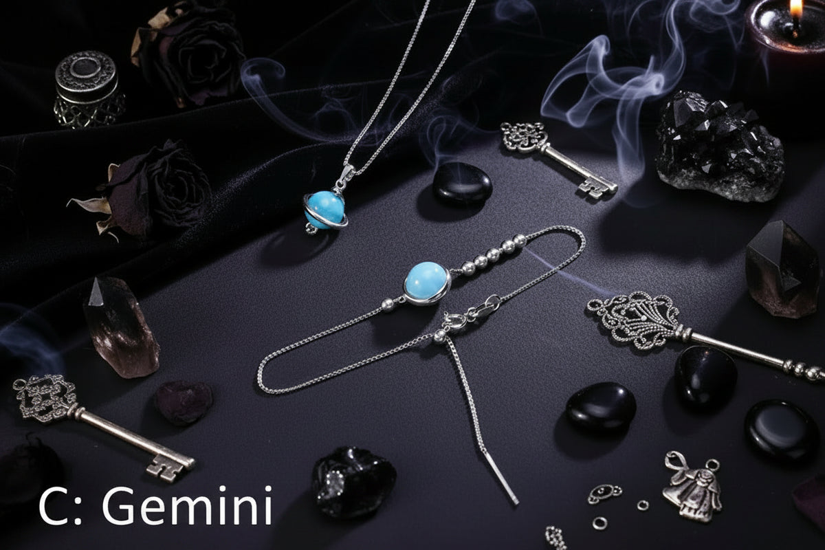 Zodiac Guardian Necklace - Sorceress Sanctuary A-B-C-D-E