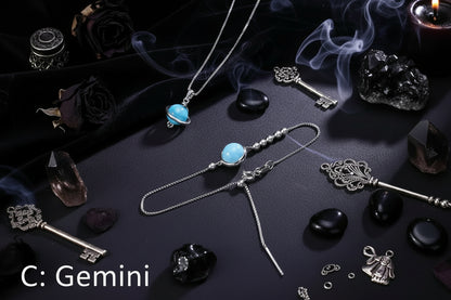 Zodiac Guardian Necklace - Sorceress Sanctuary A-B-C-D-E