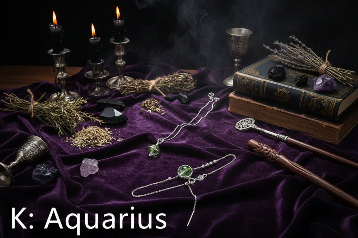 Zodiac Guardian Necklace - Sorceress Sanctuary A-B-C-D-E