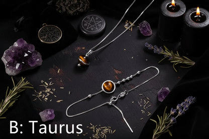 Zodiac Guardian Necklace - Sorceress Sanctuary A-B-C-D-E