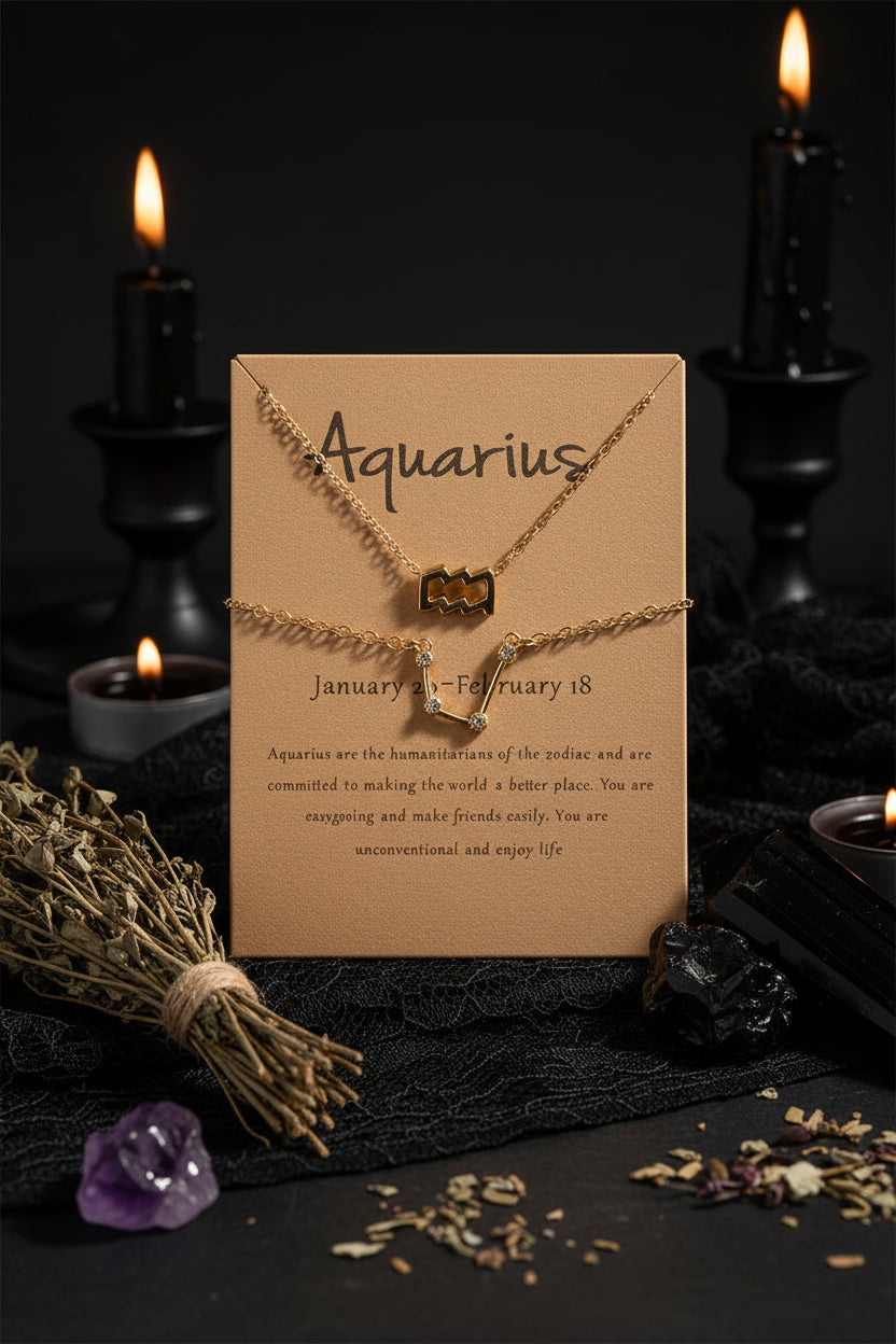 Zodiac Jewelry Set Sorceress Sanctuary
