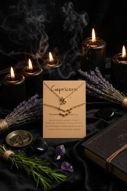 Zodiac Jewelry Set Sorceress Sanctuary