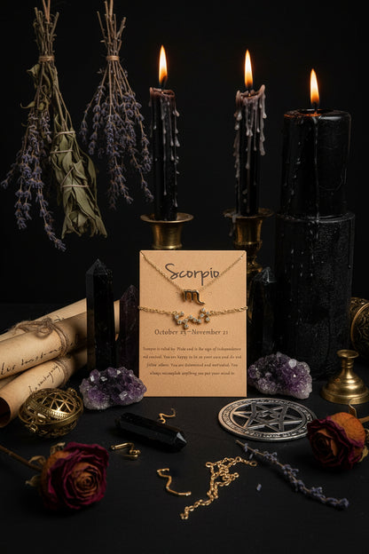 Zodiac Jewelry Set Sorceress Sanctuary