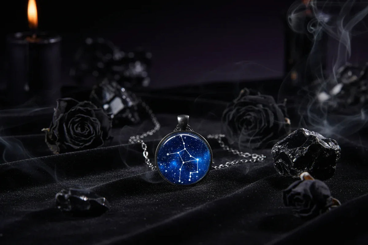 Zodiac Necklace - Sorceress Sanctuary Taurus-Leo-Scorpio-Libra-Capricorn