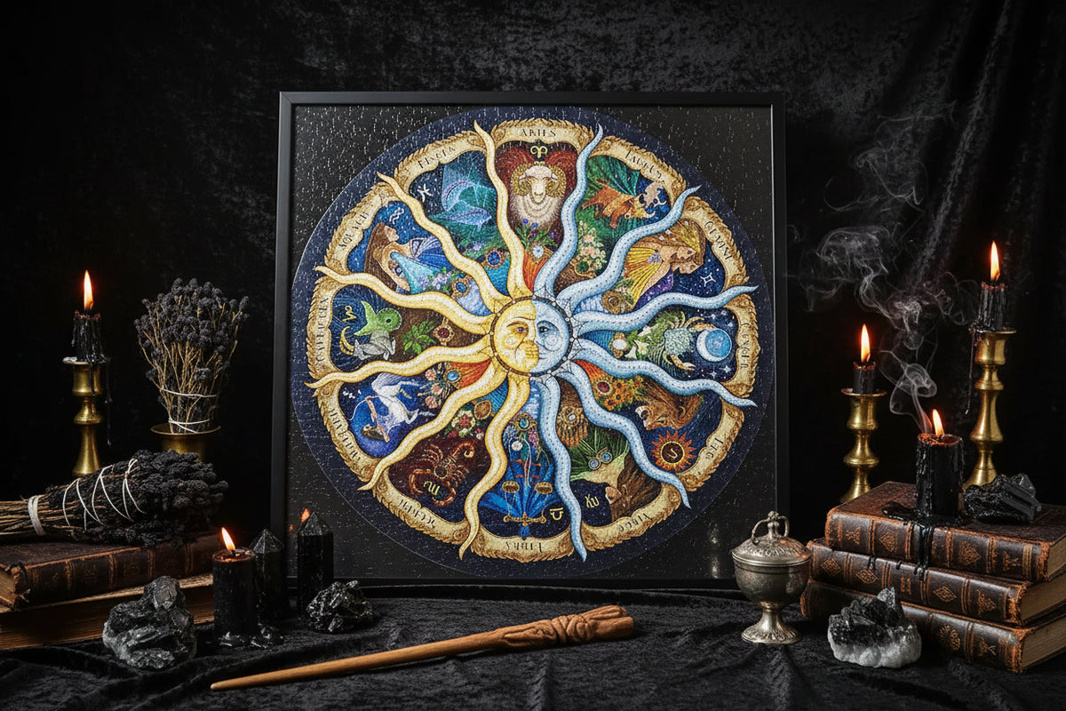 Zodiac Puzzle - Sorceress Sanctuary Black