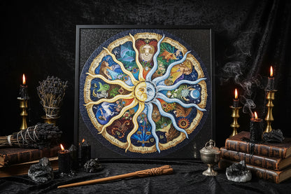 Zodiac Puzzle - Sorceress Sanctuary Black